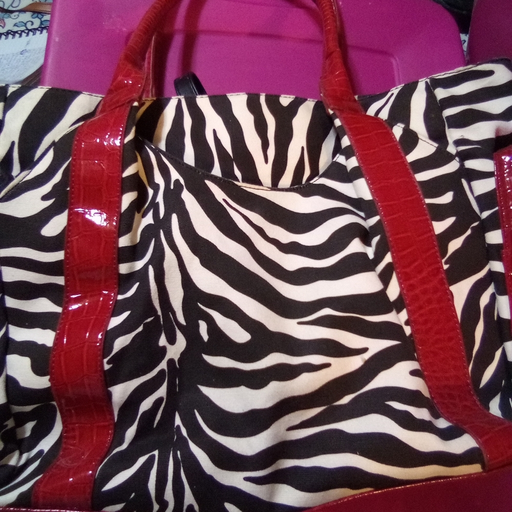 Zebra handbag - Picture 4 of 4